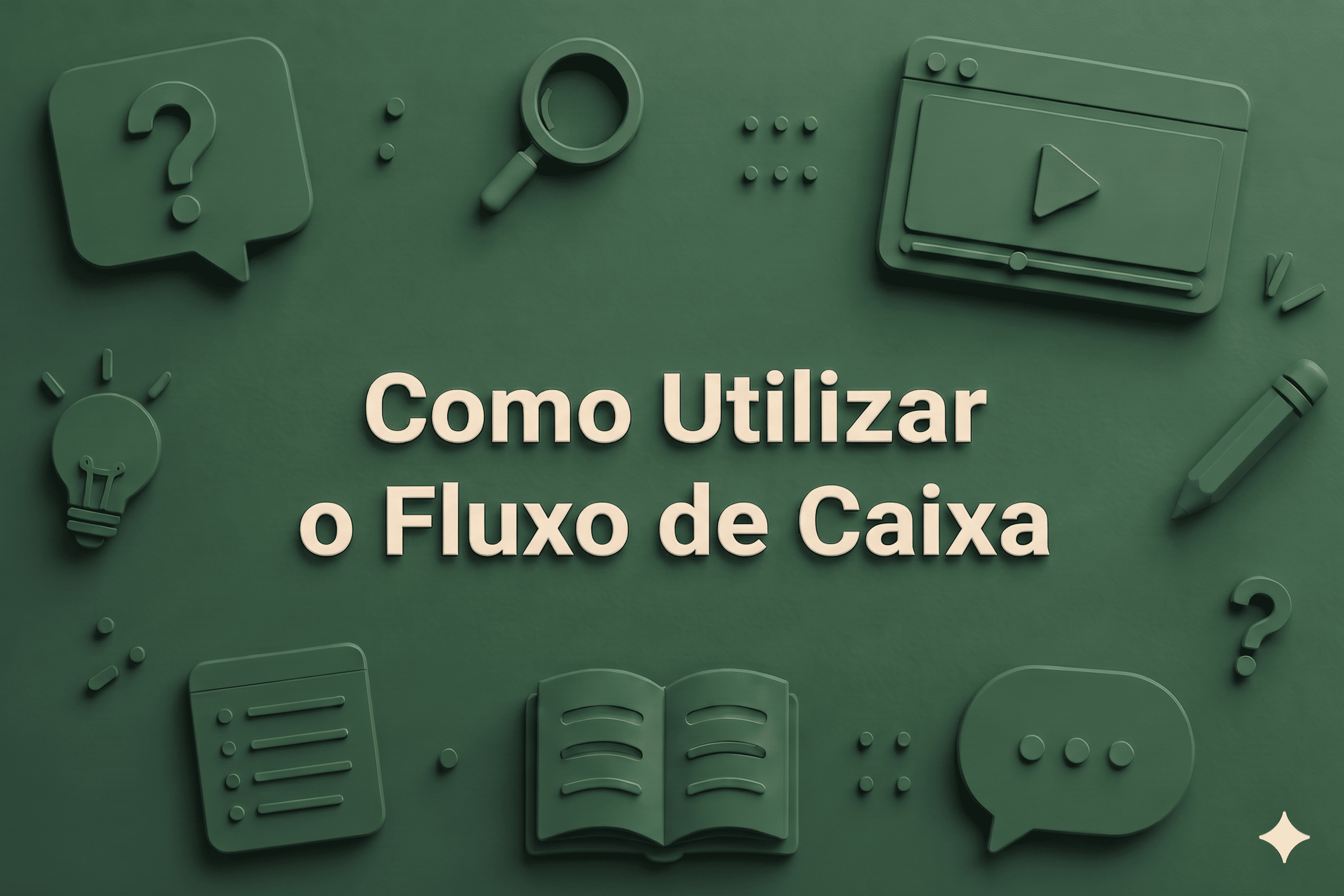 Como Utilizar o Fluxo de Caixa