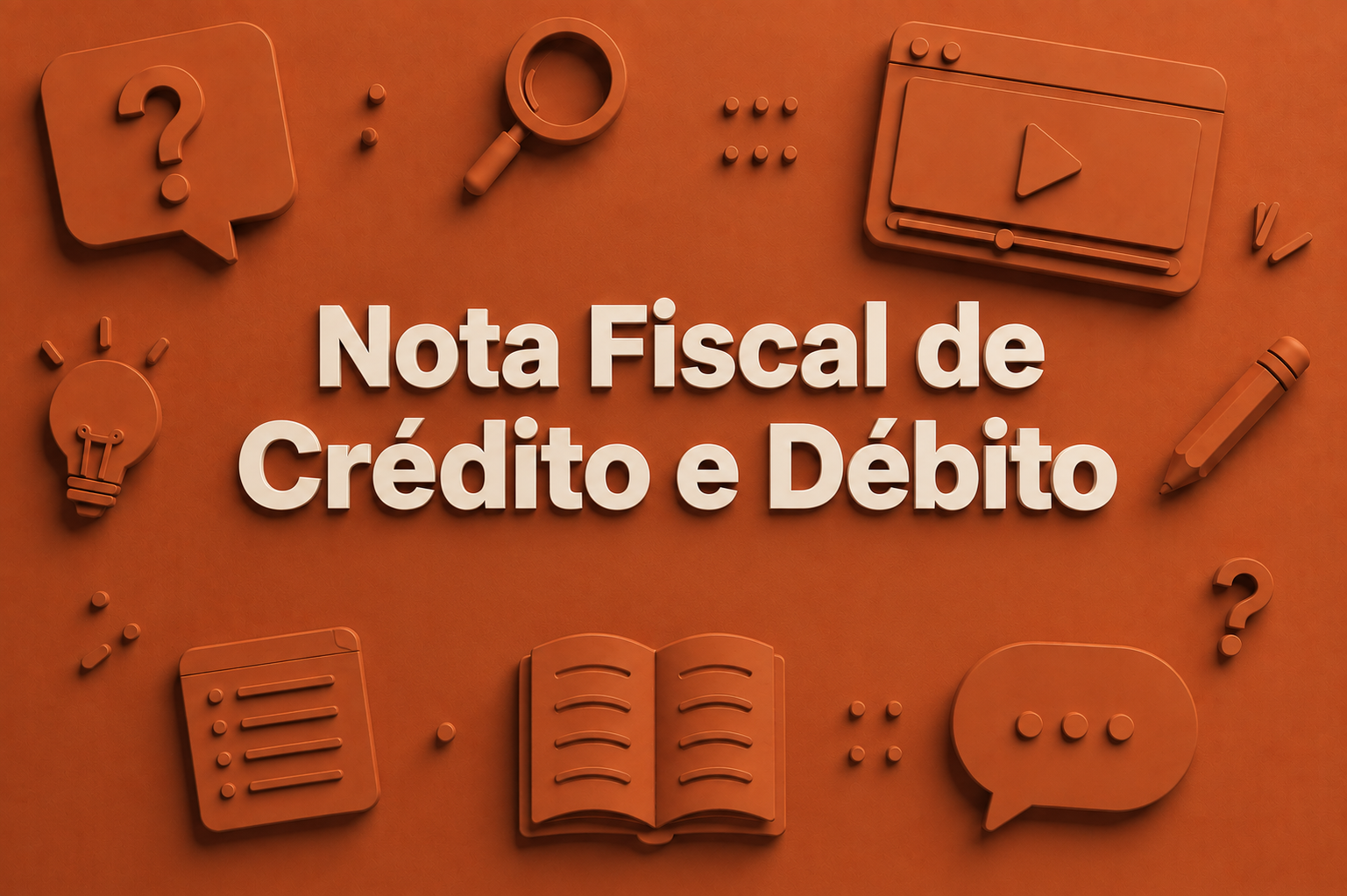 Nota Fiscal de Crédito e Débito na Reforma Tributária: